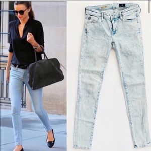 AG light wash jeans- The Legging